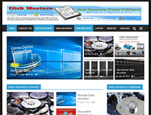 Tablet Screenshot of diskmasters.com